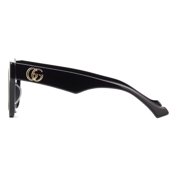New GUCCI Black Square GG0998S 001 Sunglasses Women - Picture 3 of 3
